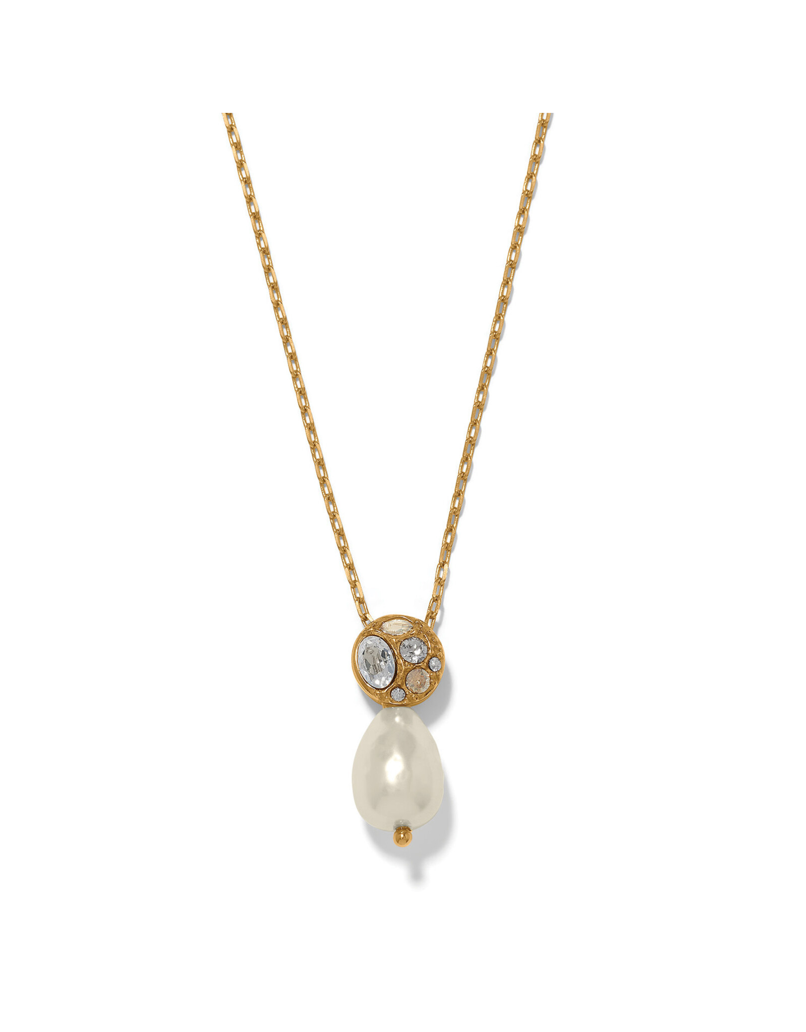 Brighton Brighton JM0269 Trust Your Journey Petite Pearl Necklace
