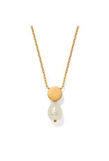 Brighton Brighton JM0269 Trust Your Journey Petite Pearl Necklace