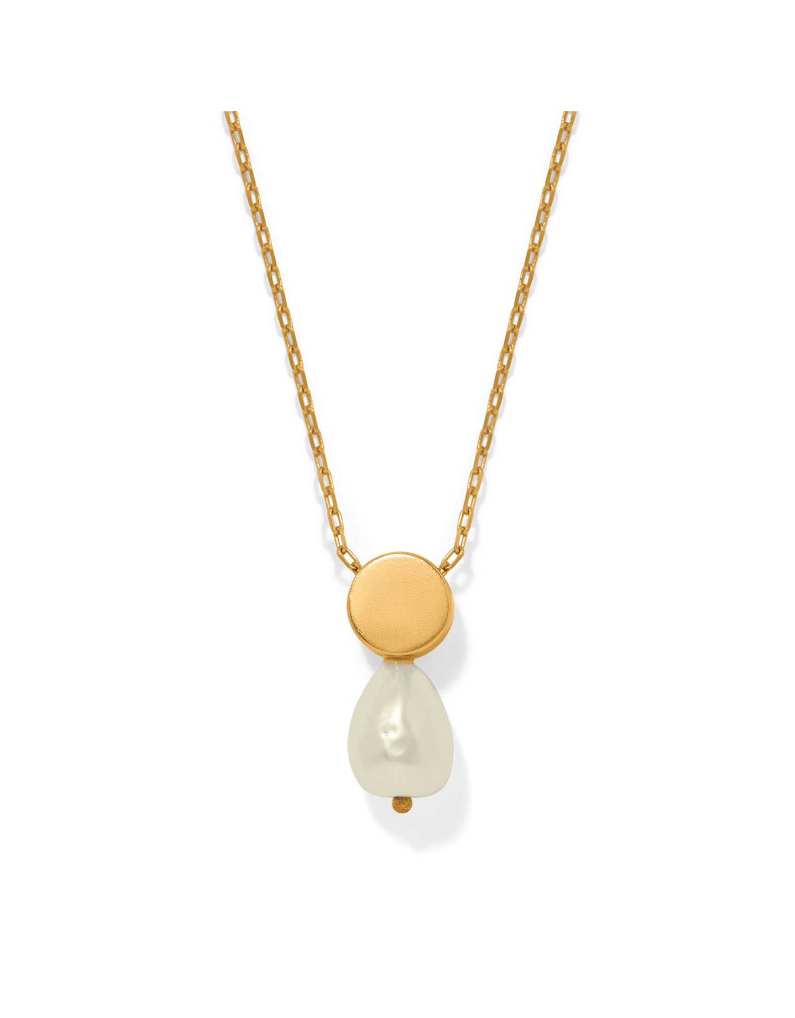Brighton Brighton JM0269 Trust Your Journey Petite Pearl Necklace
