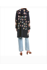 Johnny Was JWas B59125-5 BIYA Duster Bryn Lee Navy