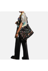 Johnny Was JWAS J09621-6 Black Dreamer Overnight Tote