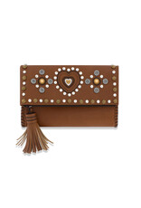 Brighton Brighton T44268 Mosaic Heart Clutch