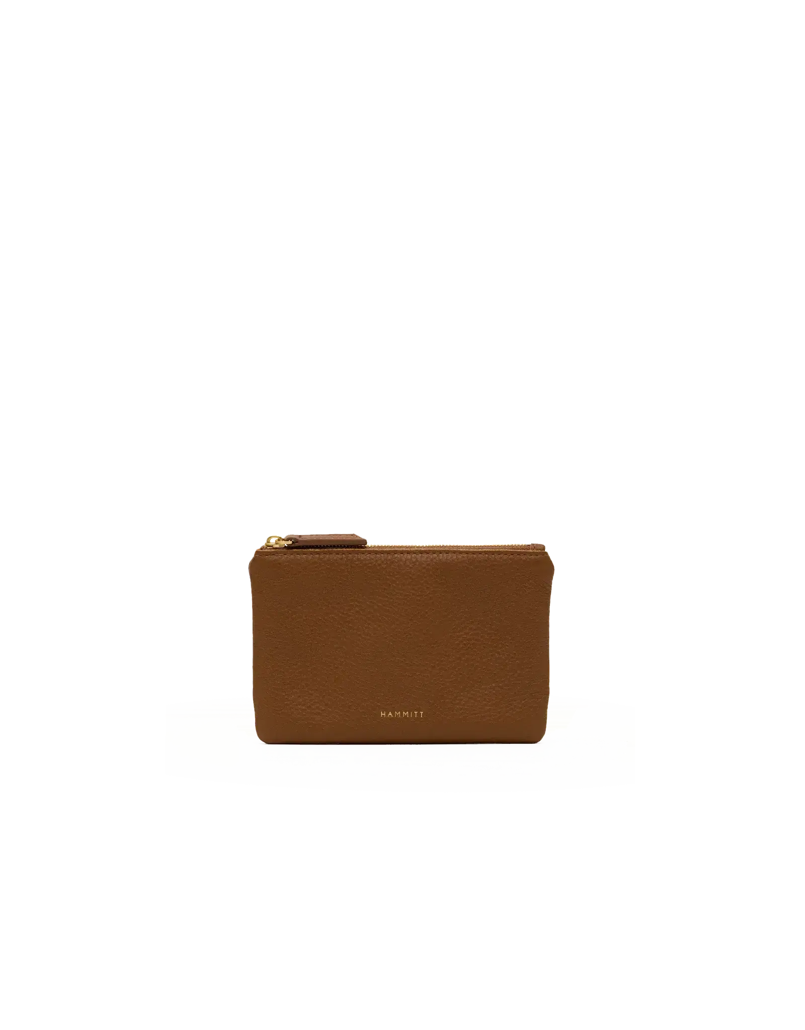 Hammitt Hammitt Viva Pouch Mahogany Pebble Brushed Gold