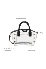 Hammitt Hammitt Paula Clear Black Gunmetal