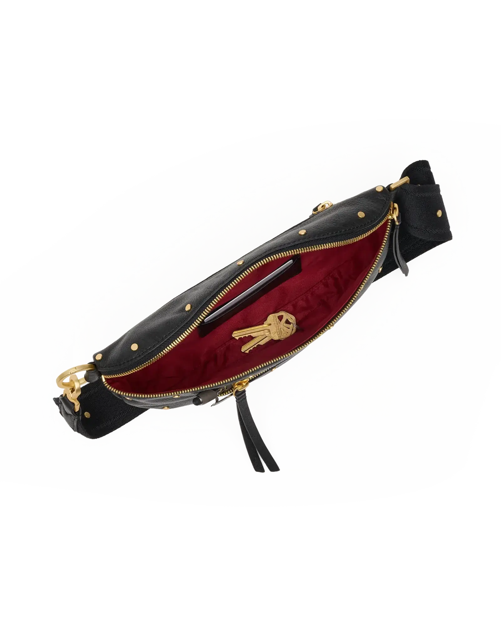 Hammitt Hammitt Charles Med Crossbody Starlight Brushed Gold