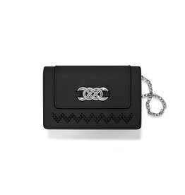 Brighton Brighton T22763 Black Interlok Medium Wallet