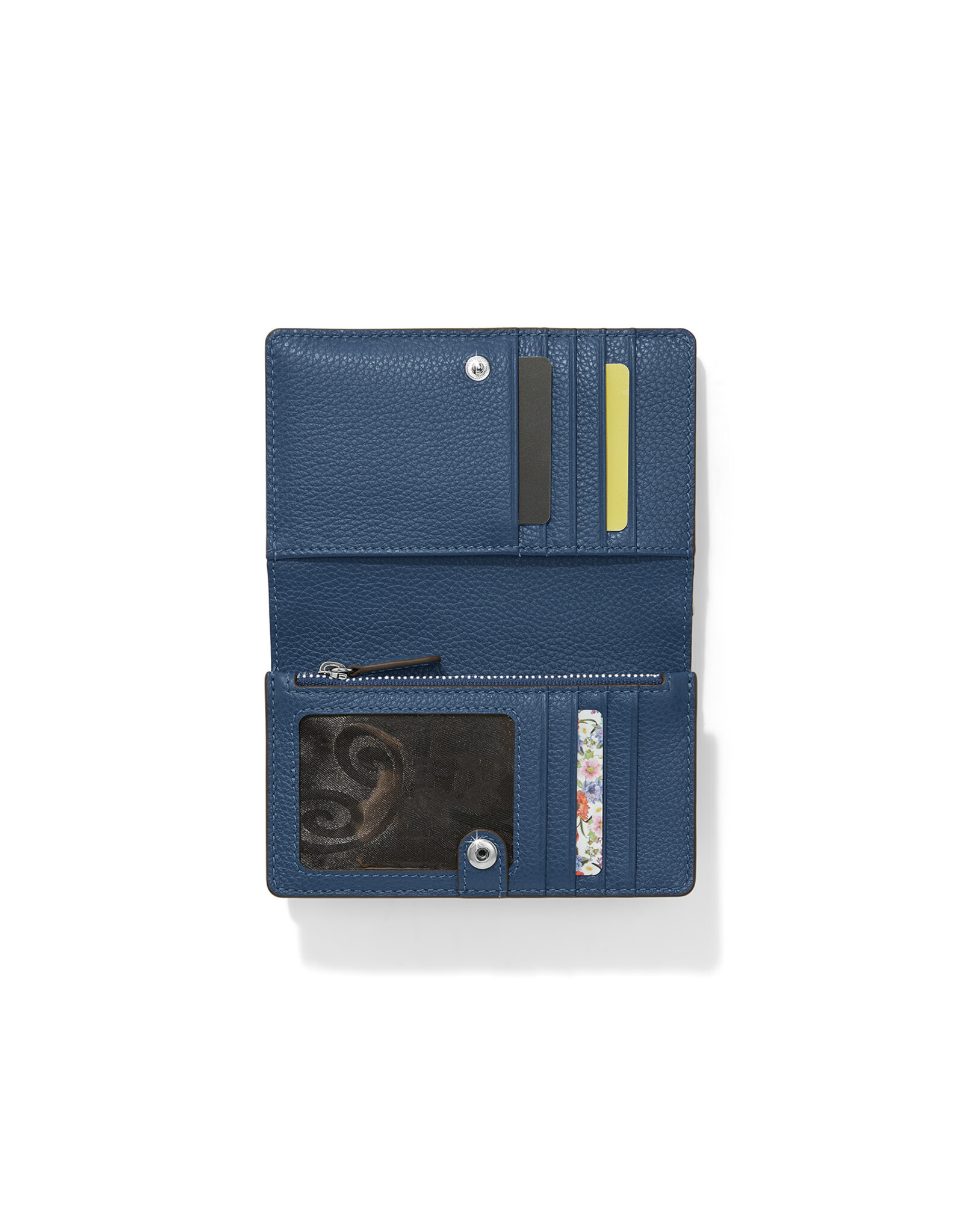 Brighton Brighton T22766 French Blue Interlok Medium Wallet