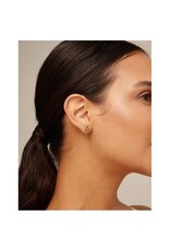 Uno de 50 Uno PEN0885ORO0000U Unlock Gold Lock & Key Earrings