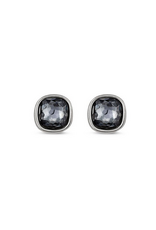 Uno de 50 Uno de 50 PEN0790MTLGRS0U Madamoiselle Grey Post Earrings