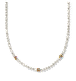 Brighton Brighton JM0366 Meridian Petite Pearl Station Necklace