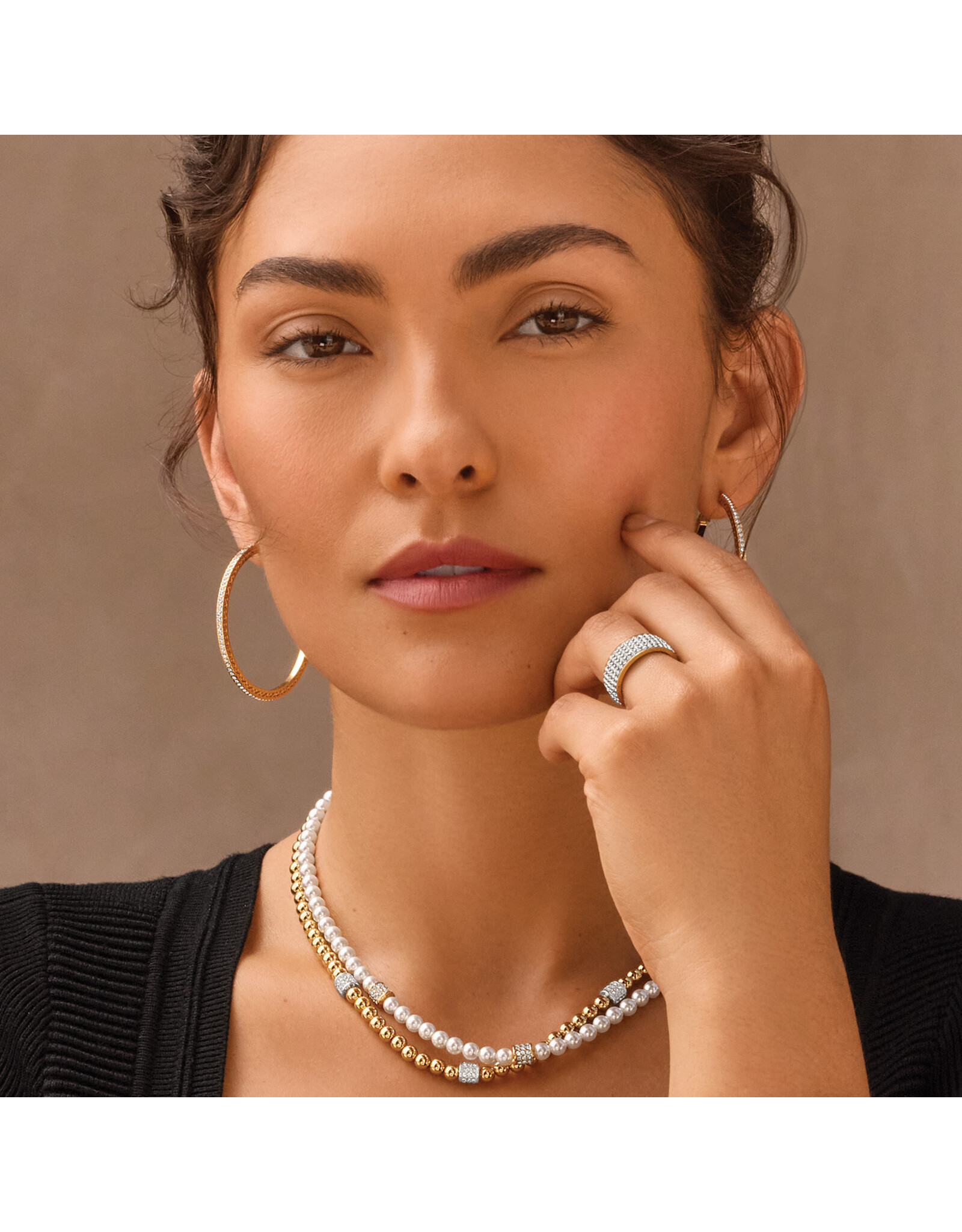 Brighton Brighton JM0366 Meridian Petite Pearl Station Necklace