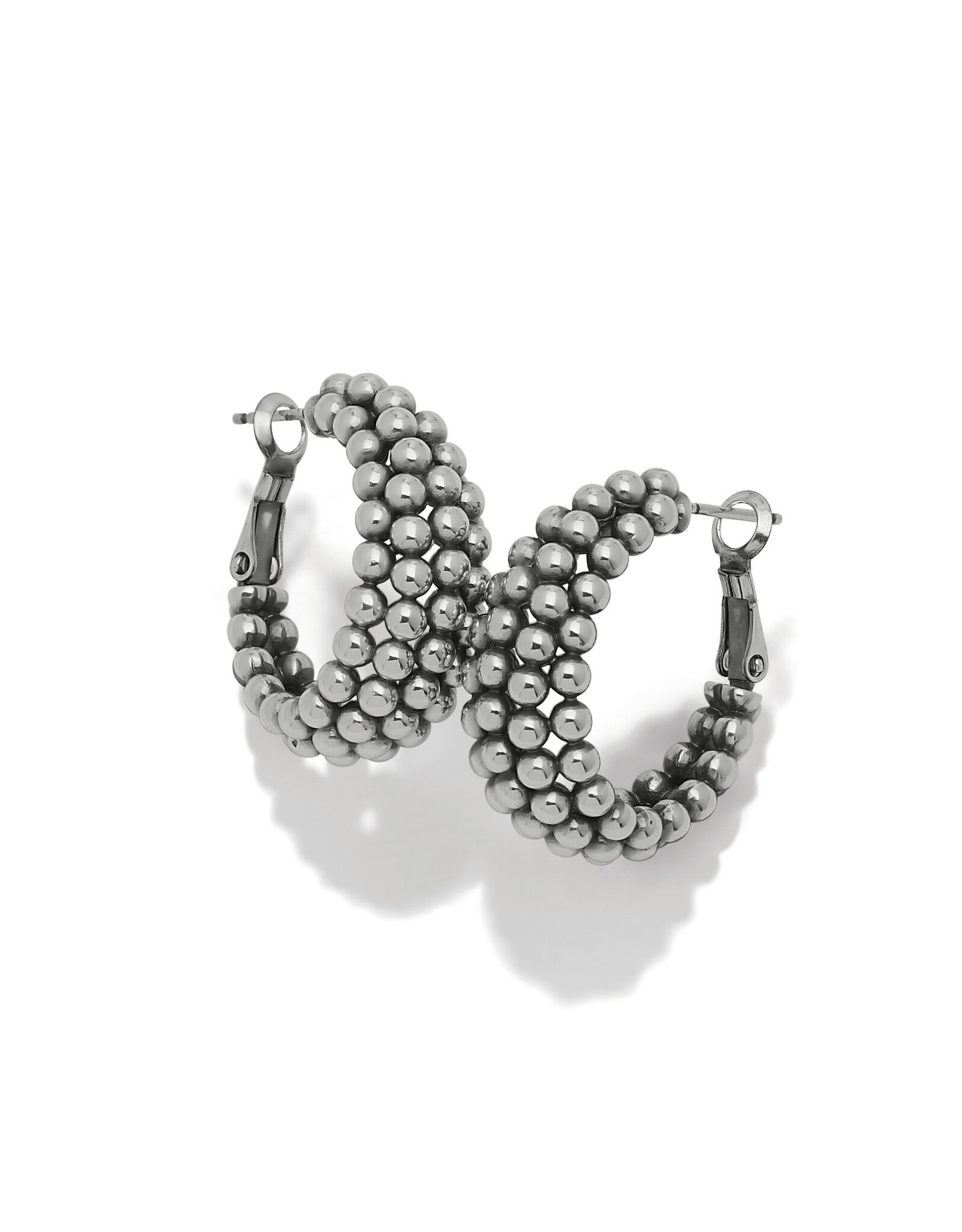 Brighton Brighton JA0365 Pretty Tough Blossom Hoop Earrings