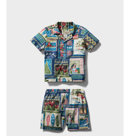 Reyn Spooner Reyn K733629026 Hawaiian Christmas 2026 Toddler Cabana Set Navy