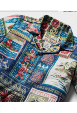Reyn Spooner Reyn K733629026 Hawaiian Christmas 2026 Toddler Cabana Set Navy