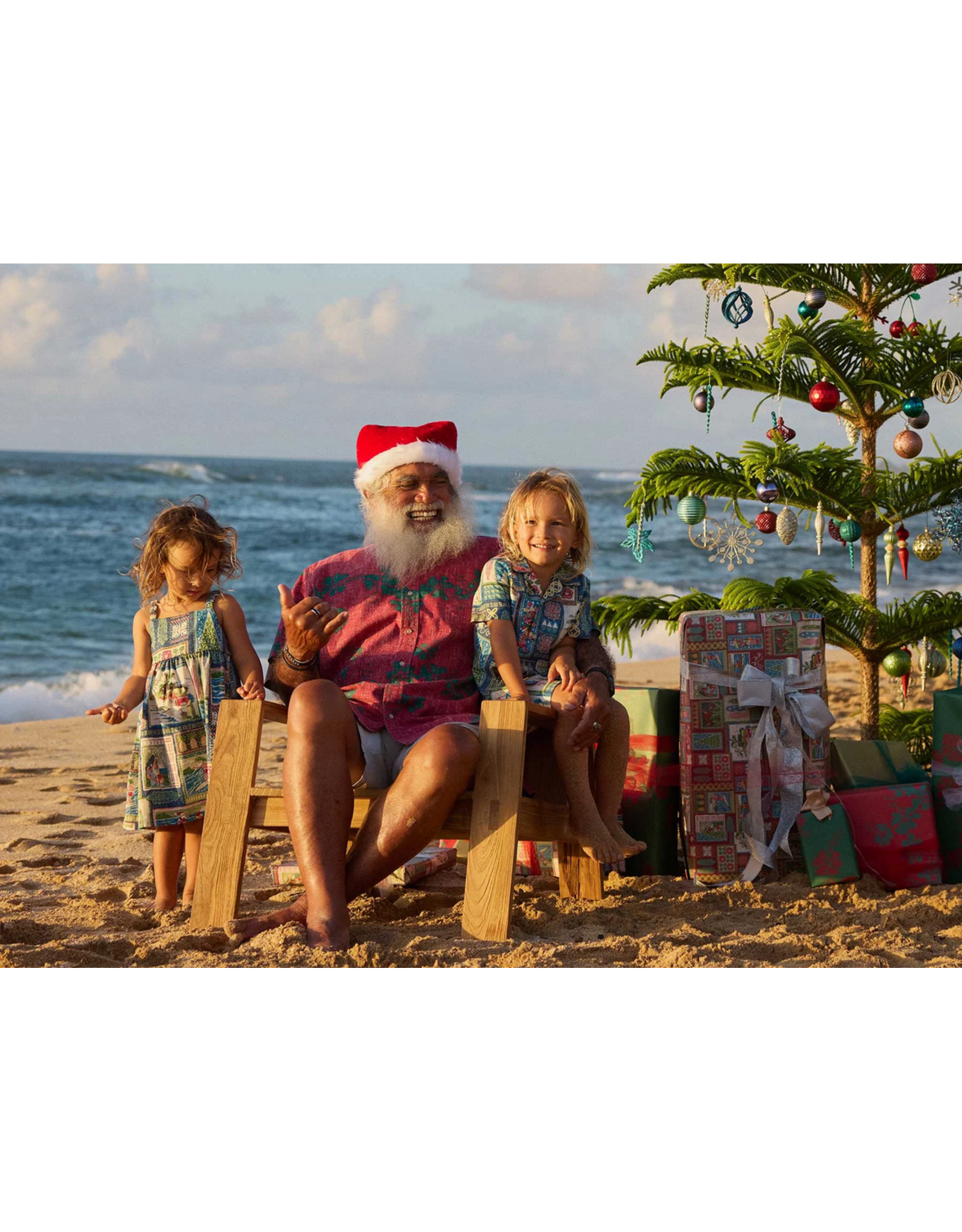 Reyn Spooner Reyn K733629026 Hawaiian Christmas 2026 Toddler Cabana Set Navy