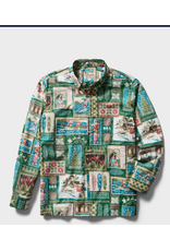 Reyn Spooner Reyn M733636526 Hawaiian Christmas Green 2026 Long Sleeve BF