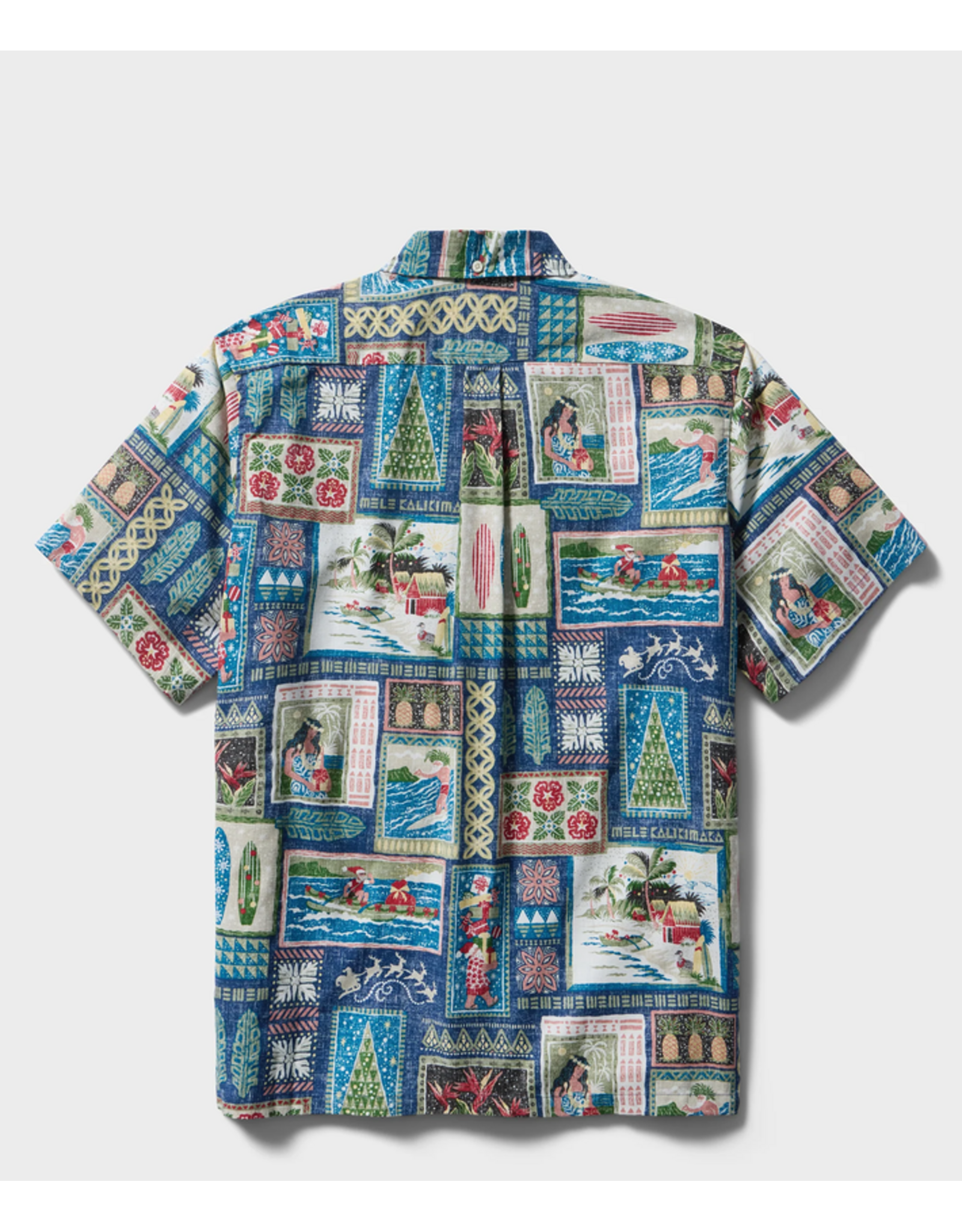 Reyn Spooner Reyn M733612626 Hawaiian Christmas Navy 2026 PO