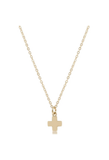 Enewton Enewton N16GSCSMG  16" Necklace Signature Cross Small Gold Chain
