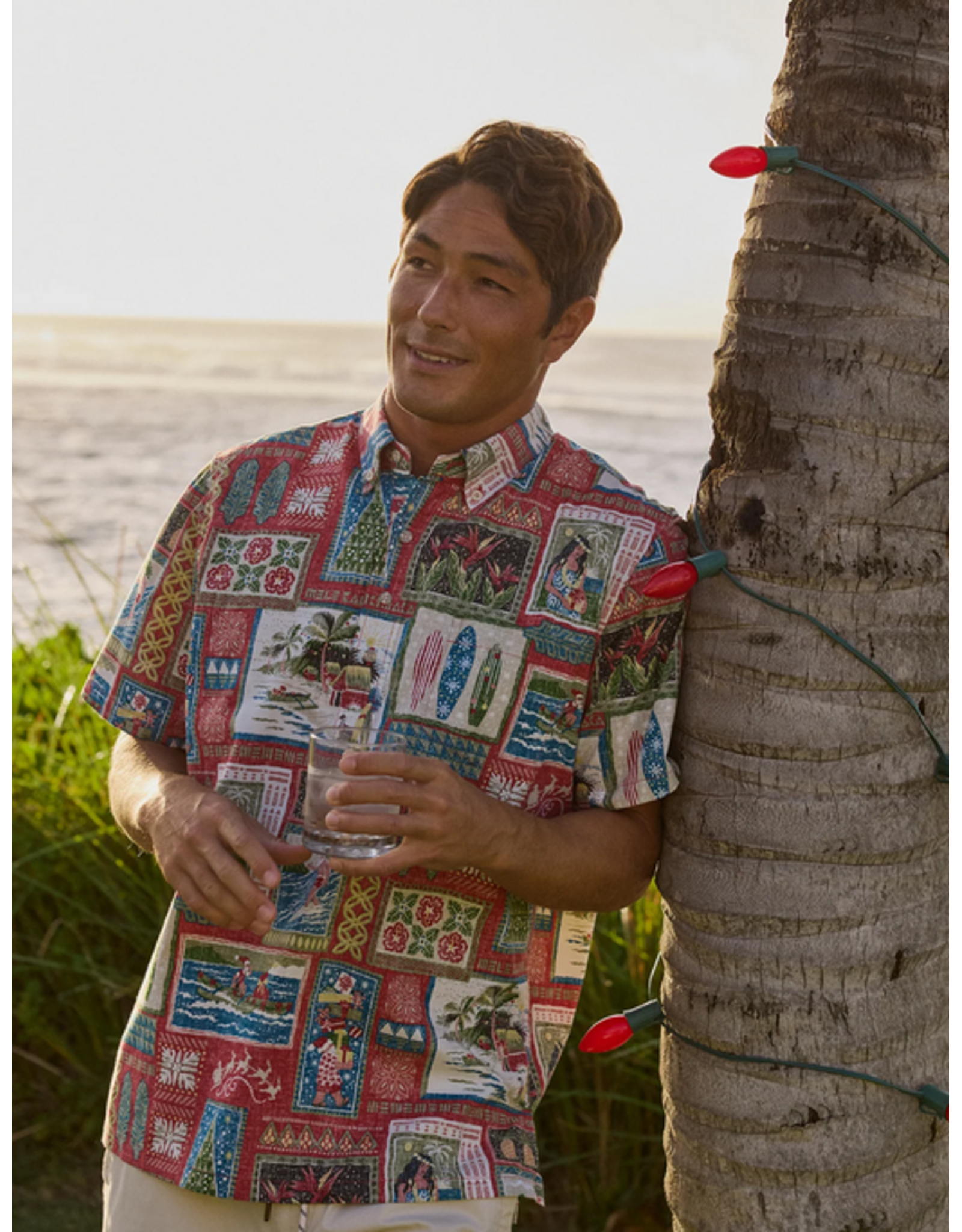 Reyn Spooner Reyn M733612626 Hawaiian Christmas Red 2026 PO