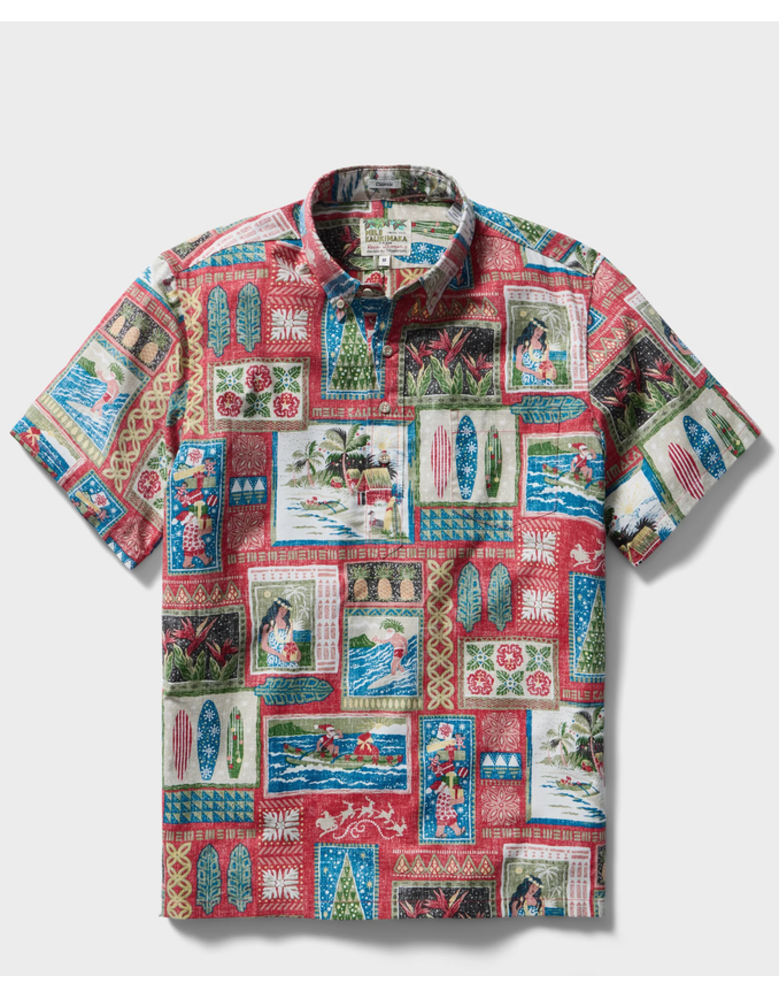 Reyn Spooner Reyn M733612626 Hawaiian Christmas Red 2026 PO