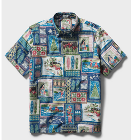 Reyn Spooner Reyn M733612526 Hawaiian Christmas Navy 2026 BF