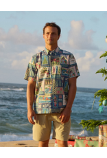 Reyn Spooner Reyn M733612526 Hawaiian Christmas Navy 2026 BF