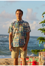 Reyn Spooner Reyn M733612526 Hawaiian Christmas Navy 2026 BF