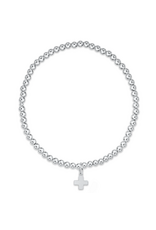 Enewton Enewton BCLSS3SCS Classic Sterling 3mm Signature Cross Bracelet