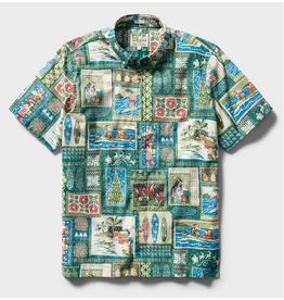 Reyn Spooner Reyn M733612526 Hawaiian Christmas Green 2026 BF