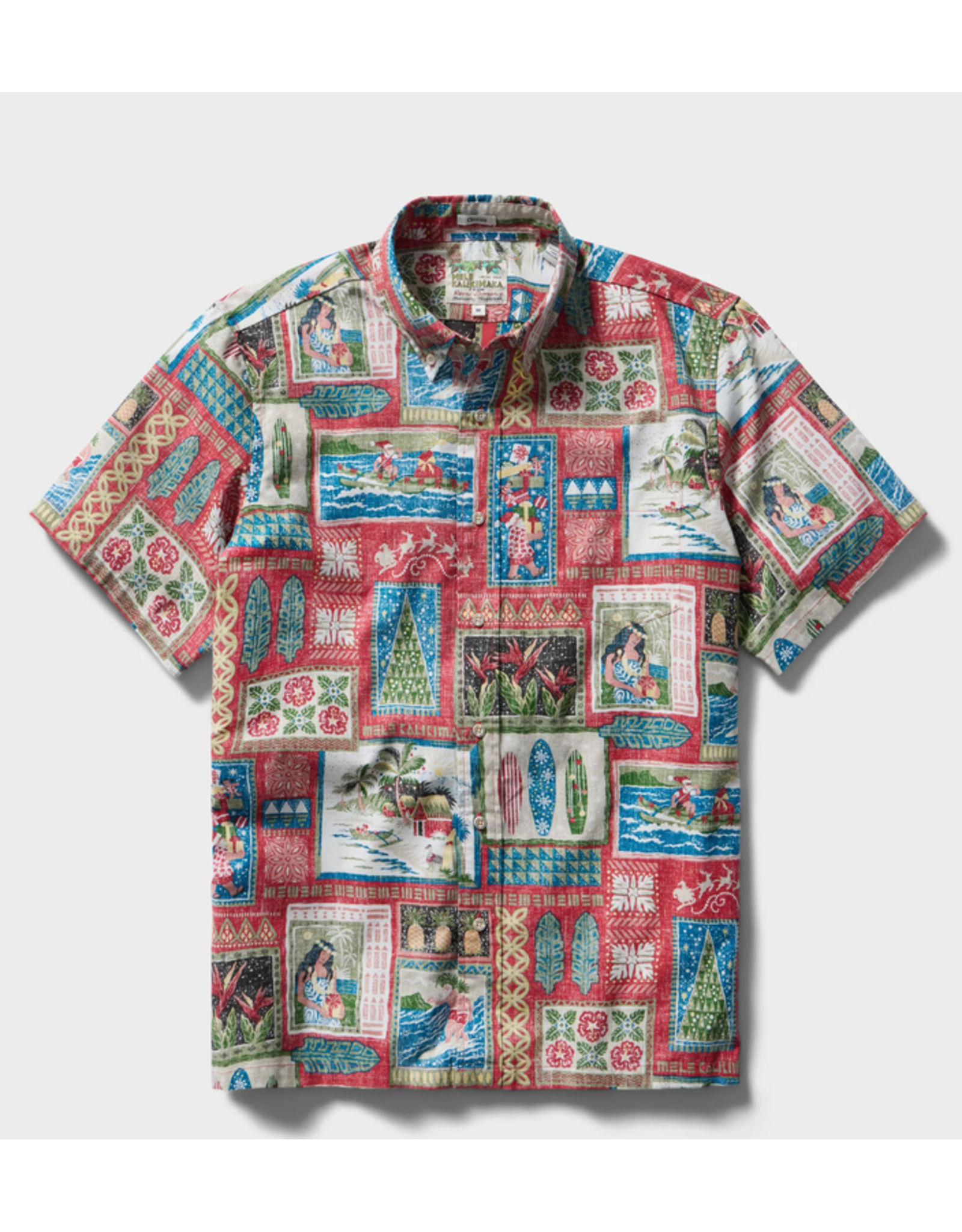 Reyn Spooner Reyn M733612526 Hawaiian Christmas Red 2026 BF