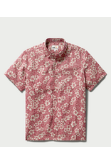 Reyn Spooner Reyn M629912524 Biscus Bounty Button Front 0359 Earth Red