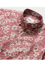 Reyn Spooner Reyn M629912524 Biscus Bounty Button Front 0359 Earth Red