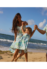 Reyn Spooner Reyn K708591226 Paradise Found Girls Sundress Adriatic Blue