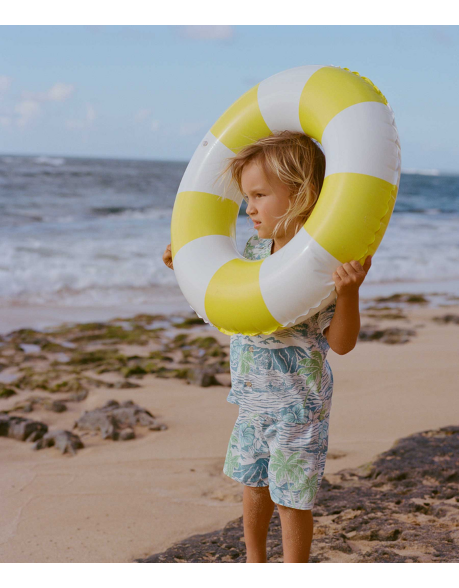 Reyn Spooner Reyn K708529026 Paradise Found Toddler Cabana Set Adriatic Blue