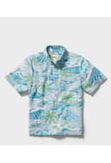 Reyn Spooner Reyn K708526026 Paradise Found Kids Button Front Adriatic Blue