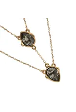 Uno de 50 Uno de 50 COL2077GRSORO0U Shadow Necklace