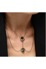 Uno de 50 Uno de 50 COL2077GRSORO0U Shadow Necklace