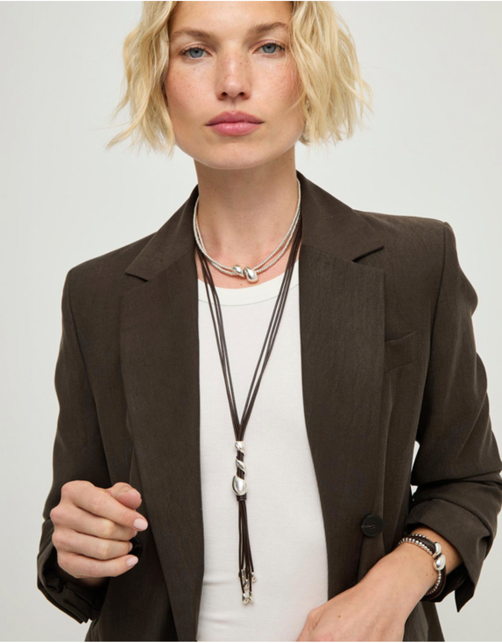 Uno de 50 Uno de 50 COL2099MARMTL0U Radix Necklace