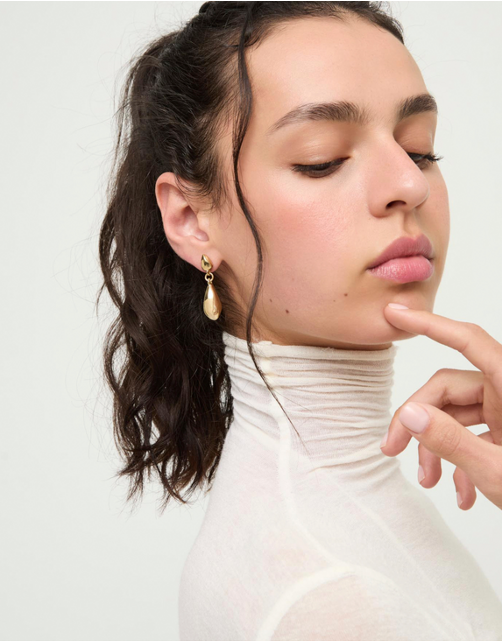 Uno de 50 Uno de 50 PEN1082ORO0000U Axis Gold Earrings