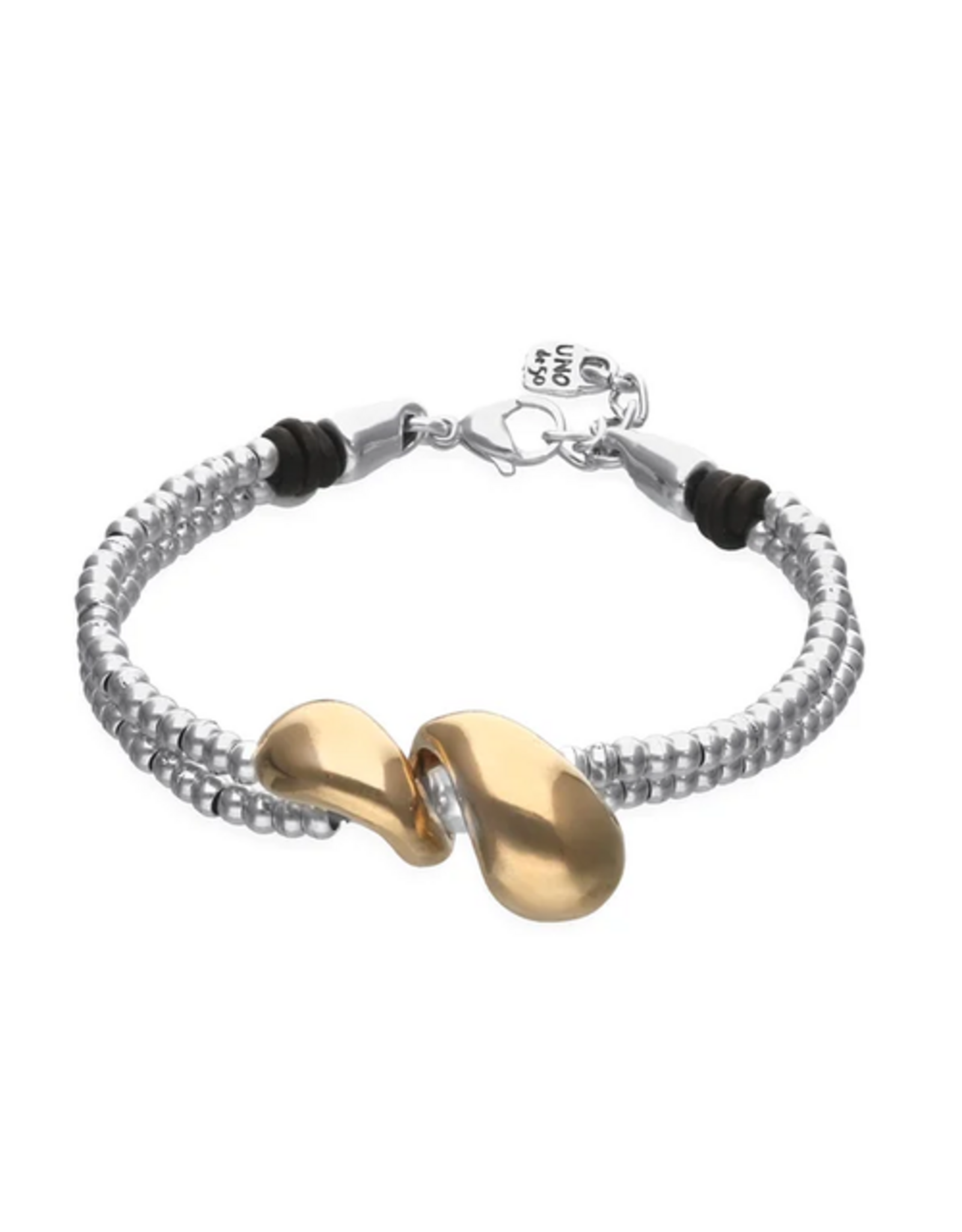 Uno de 50 Uno de 50 PUL2662OROMTL0M Axis Med Gold Bracelet