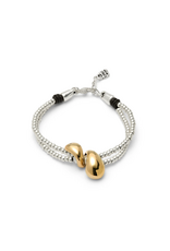 Uno de 50 Uno de 50 PUL2662OROMTL0M Axis Med Gold Bracelet