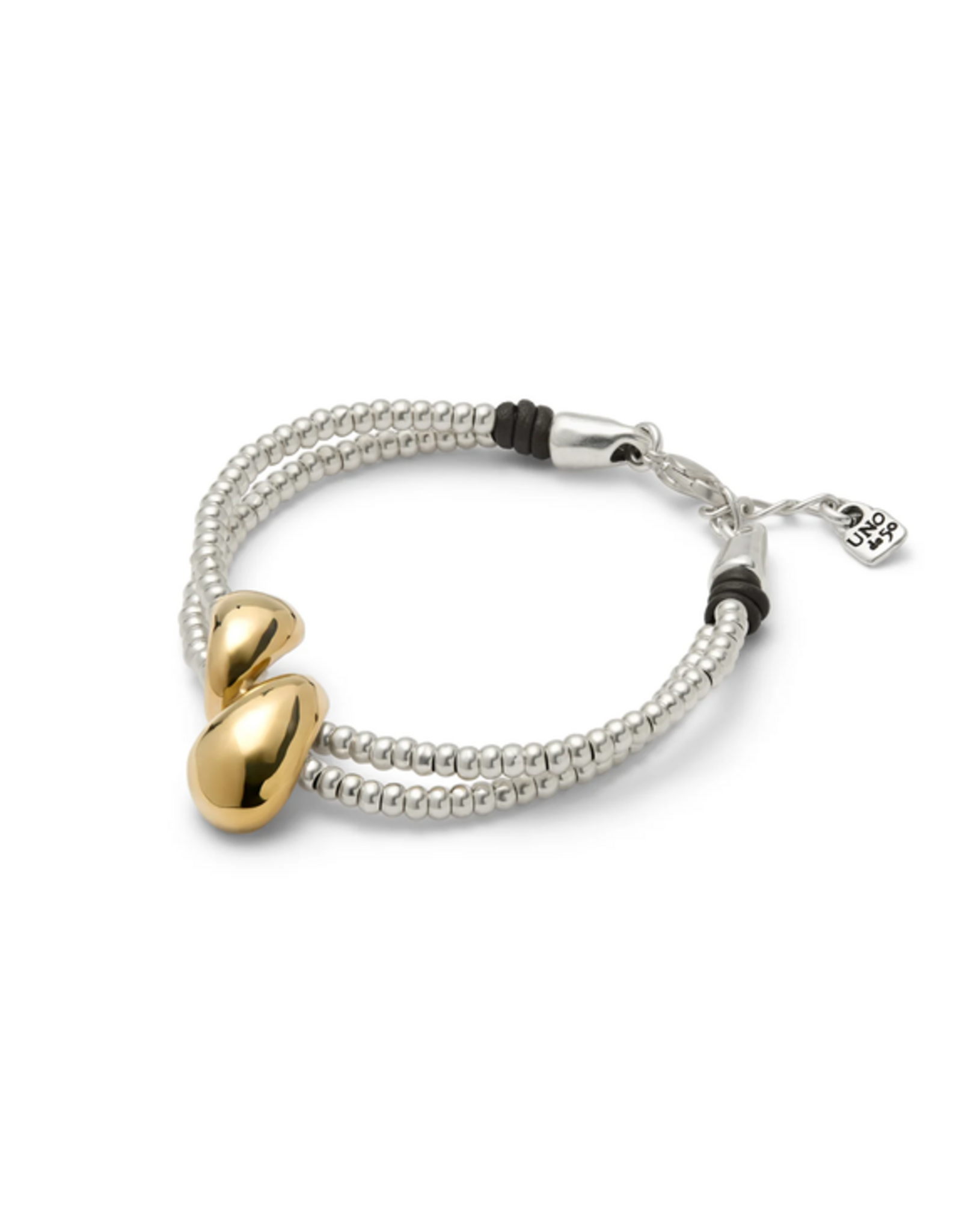 Uno de 50 Uno de 50 PUL2662OROMTL0M Axis Med Gold Bracelet