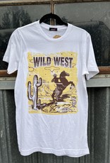 Wandering Wagon Wild West Cowboy graphic tee  7103