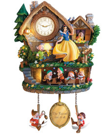 Bradford Exchange Horloge animée Bradford Exchange Blanche-Neige ( Disney )