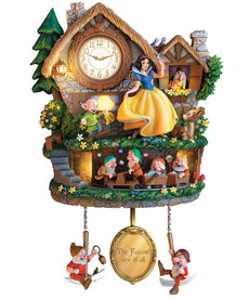 Disney Disney ( Horloge animée ) Blanche-Neige