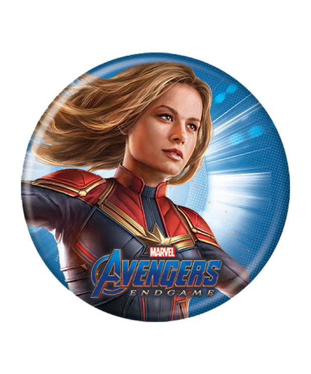 Marvel Marvel ( Button ) Endgame Captain Marvel
