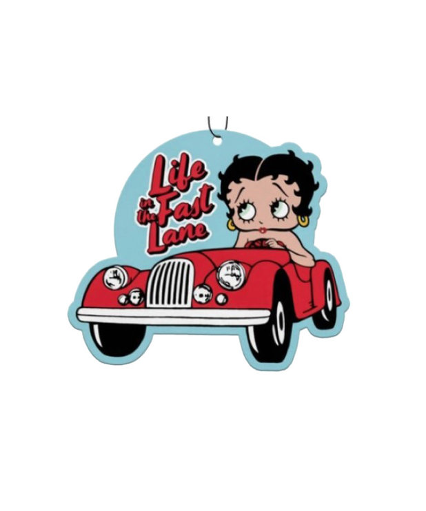 Betty Boop Betty Boop ( Pack of 3 Air Fresheners ) Life in the Fast Lane