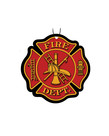 Fire Dept. ( Pack of 3 Air Fresheners )