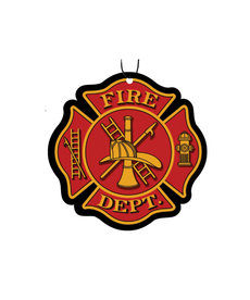 Fire Dept. ( Pack of 3 Air Fresheners )