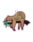 Sloth ( Pack of 3 Air Fresheners ) Life in the Slow Lane